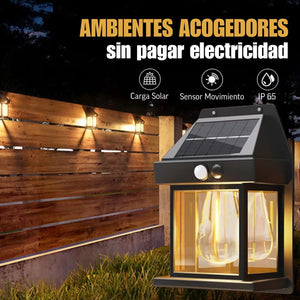 LUZ CALIDA SOLAR MINIMALISTA